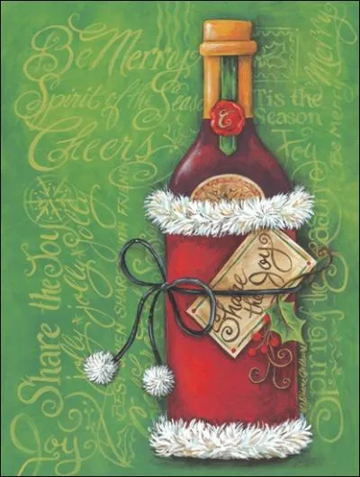 Aprs le jambon bouilli puis grill, le fromage de porc, les saucisses, la bouillie de riz, un petit verre d'eau-de-vie s'impose pour faire passer les harengs. 
Chez qui trouvons-nous ce menu de Nol ?