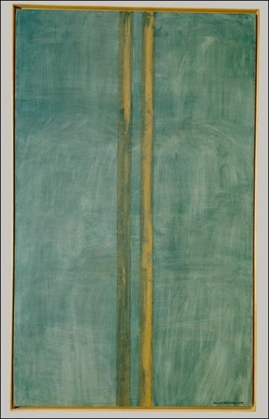 Concord (1949) par l'un des représentants les plus importants de l'expressionnisme abstrait et l'un des premiers peintres de la Colorfield Painting (1905-1970).