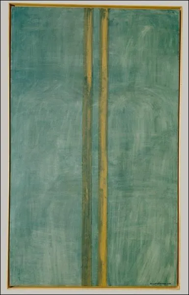 Concord (1949) par l'un des reprsentants les plus importants de l'expressionnisme abstrait et l'un des premiers peintres de la Colorfield Painting (1905-1970).