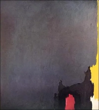Gray Painting (c. 1951) par le leader de la premire gnration de l'expressionnisme abstrait (1904-1980).