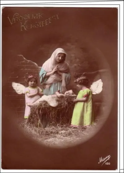 La neige au chaume coud ses (... ),