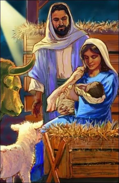 Jsus est n ; - la (... ) penche