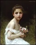 Qui a peint  Petite fille au bouquet  ?