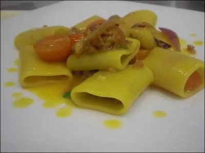 Ces ptes sont originaires de Naples. Gros tubes courts pouvant tre farcis. Retrouvez leur nom.