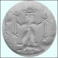 L'quilibre retrouv, Ahura-Mazd cra ensuite le premier homme et permit au bon esprit d'agir  travers lui. Comment le nomma-t-il ?