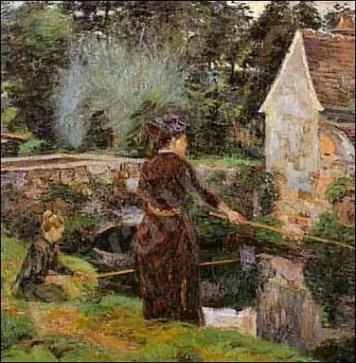 Ami de Czanne et Pissarro, ce  Coloriste  choisit l'eau comme motif quasi exclusif. Il peint la Seine de la banlieue sud puis les rives de la Creuse o il s'installe en 1893 ... .
