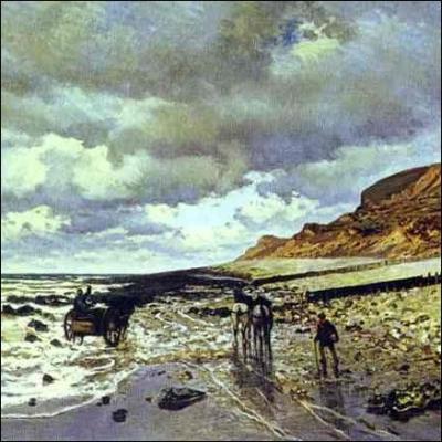 Il est sans conteste le chef de file des impressionnistes. Cette toile peinte à 23 ans à Sainte-Adresse  la pointe de la Hève à marée basse , est acceptée au Salon en 1865 ... .