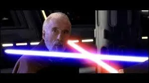 De quelle couleur est le sabre du comte Doku ?