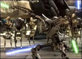 Qui est le seul  se battre avec 4 sabres laser  la fois ?