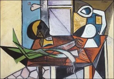 Poireaux, crne et pichet, 1945