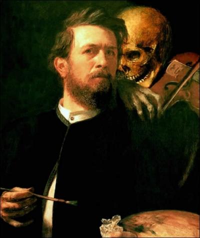 Autoportrait  la Mort violoniste, 1872