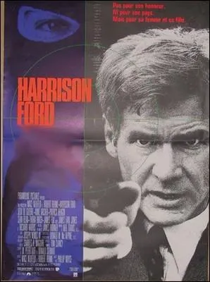 Film-suspense amricain de Phillip Noyce (1992) au rcit spectaculaire et rocambolesque, avec Harrisson Ford, Anne Archer, James Fox ... .