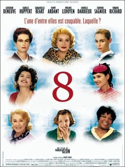 Alternance d'humour grinant et de scnes de tendresse dans cette comdie ralise par Franois Ozon en 2002 avec Catherine Deneuve, Danielle Darrieux, Isabelle Huppert, Emmanuelle Bart ... .