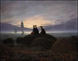 Qui a peint  Crpuscule en bord de mer  ?