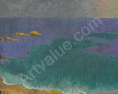Qui a peint  La mer au Pouldu, crpuscule  ?