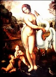 Quelle femme fut le fruit des amours de Zeus et de Lda ?