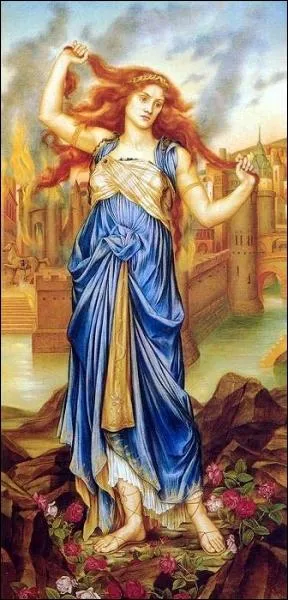 Qui bnficia du don de voyance par Apollon, amoureux d'elle, mais qui reu ensuite la maldiction de ne jamais tre crue car elle ne succombait pas au charme du dieu ?