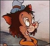 Comment se nomme ce chat dans le dessin animé Pinocchio ?