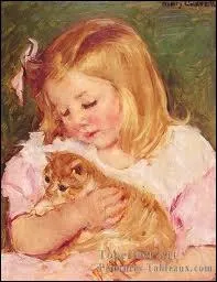 Qui a peint Sara et son chat ?