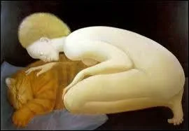 A quel peintre adorant les chats appartient cette toile ?