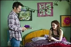 Que dit Bella, quand son pre lui donne un appareil photo pour son anniversaire ?