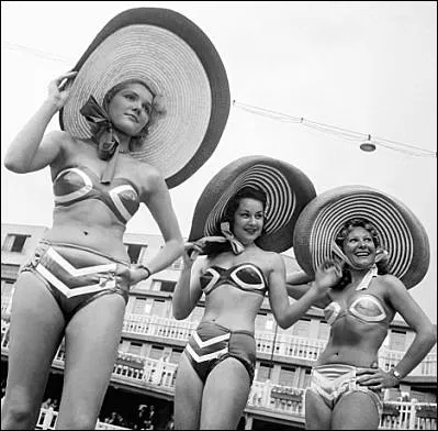 En quelle anne le bikini a-t-il fait son entre dans la mode ?