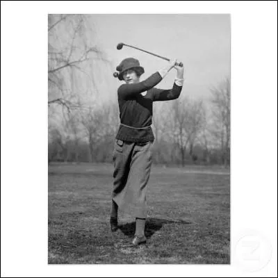 Dans les annes 20, les femmes faisaient du sport...