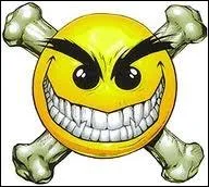 Avec quoi ce smiley est-il crois ?