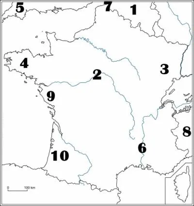 Quel pays est situ au n5 ?