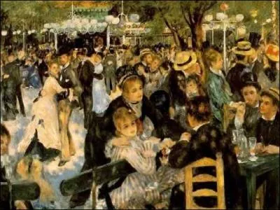 Qui est l'auteur du  Moulin de la Galette  ?