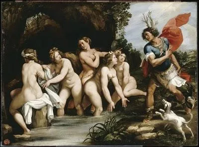 Qui fut transform en cerf par Artmis pour l'avoir aperue nue prenant un bain ?