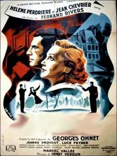 Film franais tir d'un roman populaire de Georges Ohnet, ralis par Fernand Rivers avec Jean Chvrier, Hlne Perdrire ... .