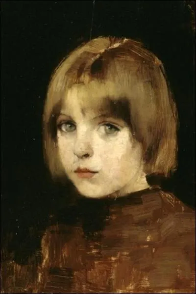 Portrait d'une fillette, 1886