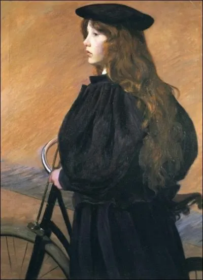 La jeune cycliste (Alice, fille de l'artiste), 1894 - 1895