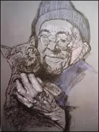 Dcouverte d'un chat errant (... )Pas moyen de l'approcher. Je lui ai jet une bonne pte. Ce soir en repassant,  mon retour de chez Mirbeau, tout tait mang.  C'est de...