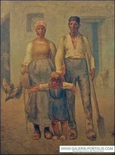 Qui a peint Famille de paysans ?