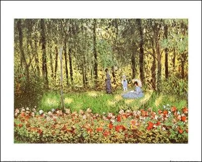 Qui a peint La famille dans le jardin ?
