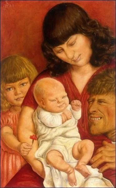 Qui a peint sa famille ?