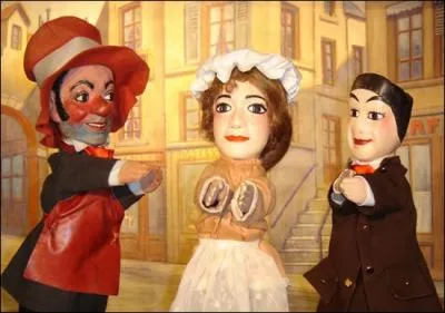 C'est  Lyon qu'est n Guignol, cette marionnette cre par Laurent Mourguet au dbut du XIXe sicle. Quels sont les deux acolytes principaux de Guignol ?