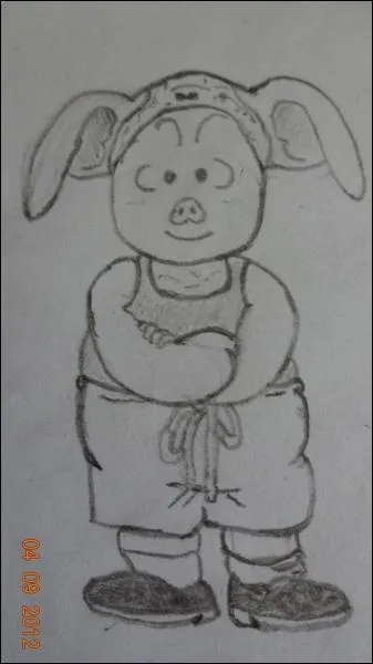 Dans Dragon Ball, comment s'appelle ce cochon ayant la particularit de pouvoir se transformer en ce qu'il veut mais seulement pendant cinq minutes et aprs un repos d'une minute ?