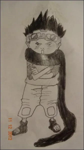 Ce petit garon admire tellement Naruto qu'il va jusqu' l'imiter. Qui est-ce ?