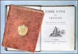 Cration du Code Civil :