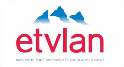 Grande marque de bouteilles d'eau minrale, il s'agit de...