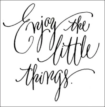 Qui chante  Little things  ?