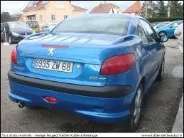 Vous voyez une voiture portant la plaque  8935 ZW 68 . Qu'en dduisez-vous ?