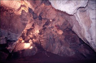Situe dans le dpartement des Ardennes, cette grotte est creuse dans les calcaires, elle se compose de trois niveaux qui descendent jusqu' 35 m, je suis :