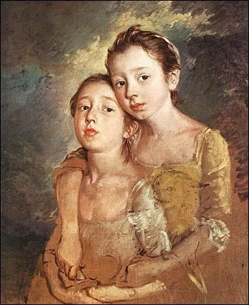 Mary et Margaret, les filles du peintre, vers 1759