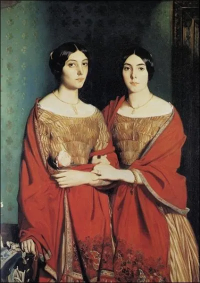 Les deux surs, Mesdemoiselles Marie-Antoinette-Adle et Genevive-Aline, 1839-1843
