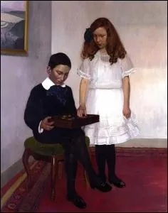 Les enfant de Hans et Lisa Hahnloser, 1912