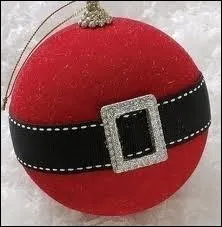 Quelle onomatope s'associerait facilement  cette boule de Nol ?